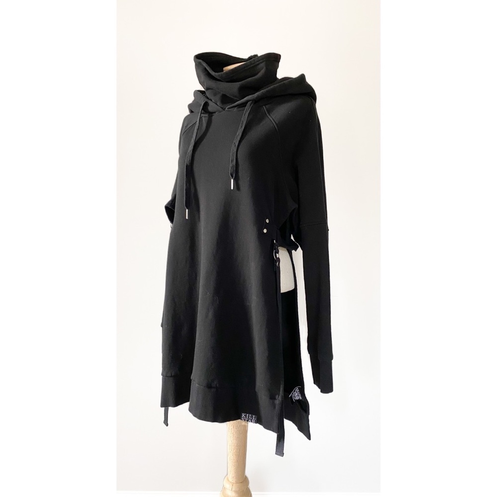 Killstar Strappy Wastelander Style Hoodie